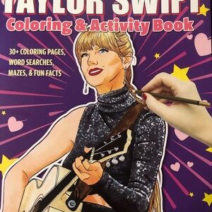 Taylor Swift Activity and Coloring Book